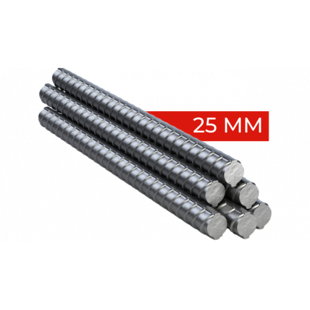 ROND A BETON HLE DIAMETRE 25